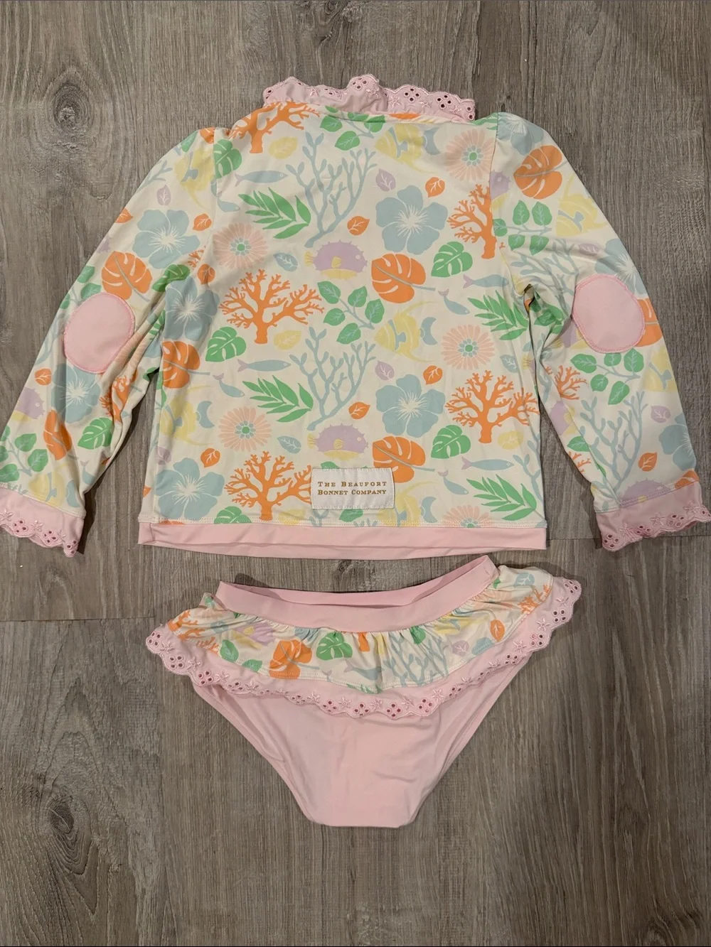 The Beaufort Bonnet Company Coral Reef Rashguard Set